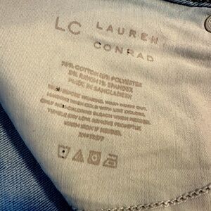 LC LAUREN CONRAD SIZE 12 JEANS RISE RISE SLIM JEANS FEEL GOOD JEANS